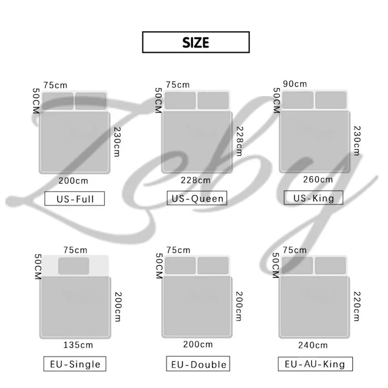 Afralia™ Nordic White Duvet Cover Set - Soft King Size Bedding Set