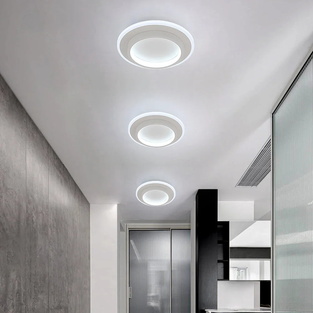 Afralia™ Acrylic LED Ceiling Lamp: Modern Home Decor Lighting for Bedroom, Hallway, and Aisle