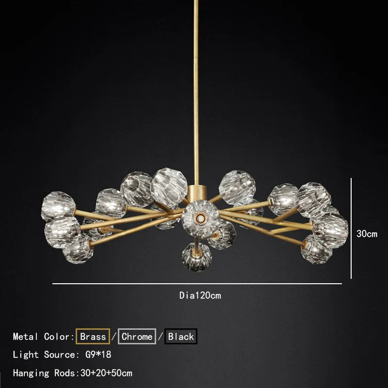 Afralia™ Crystal Gold Chandelier: Luxury Lighting Fixture for Kitchen, Modern Design & High-Quality Craftsmanship