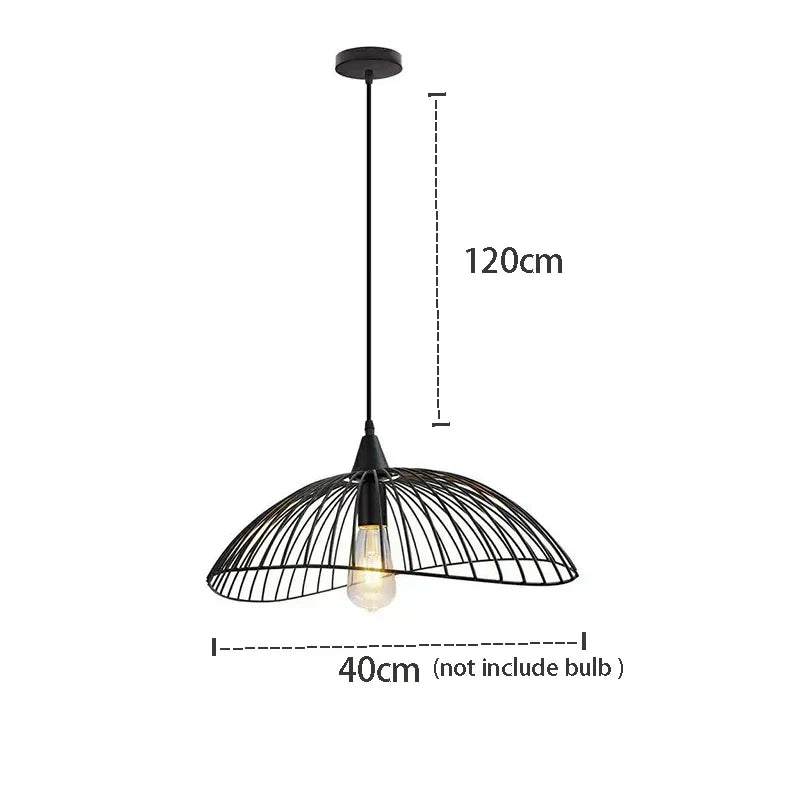 Afralia™ Modern Industrial Pendant Lights for Bedroom, Kitchen, and Dining Room