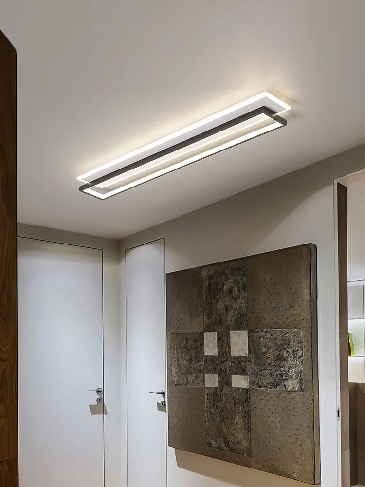 Afralia™ Modern LED Ceiling Light for Aisle, Entry, Porch, Balcony - Simple & Stylish