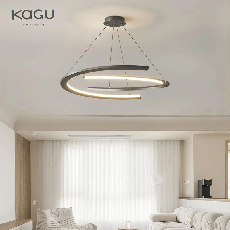 Afralia™ Modern Luxury Chandelier: Minimalist Nordic Living Room Pendant Lamp