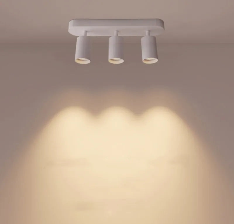 Afralia™ Rotatable GU10 LED Spot Ceiling Downlight - Nordic Creative Surface Mounted