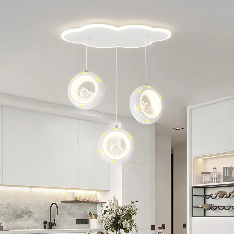 Afralia™ Pendant Light: Modern LED Dining Room Bedroom Lamp for Bar, Shop, and Children's Room