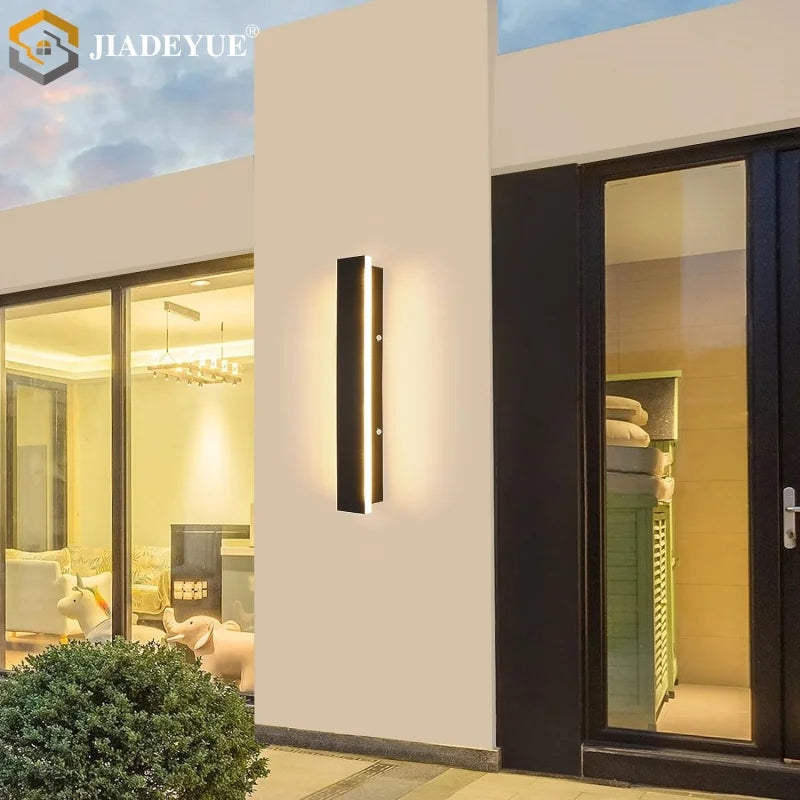 Afralia™ LED Outdoor Wall Lamp for Balcony Garden Villa Porch Lighting