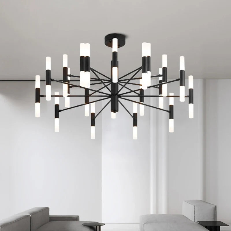 Afralia™ Modern LED Nordic Branch Chandelier for Living Room and Bedroom