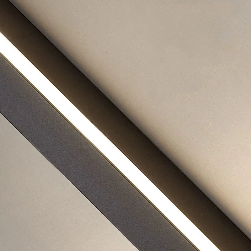 Afralia™ Modern Dimmable Long Wall Lamp for Bedroom and Living Room