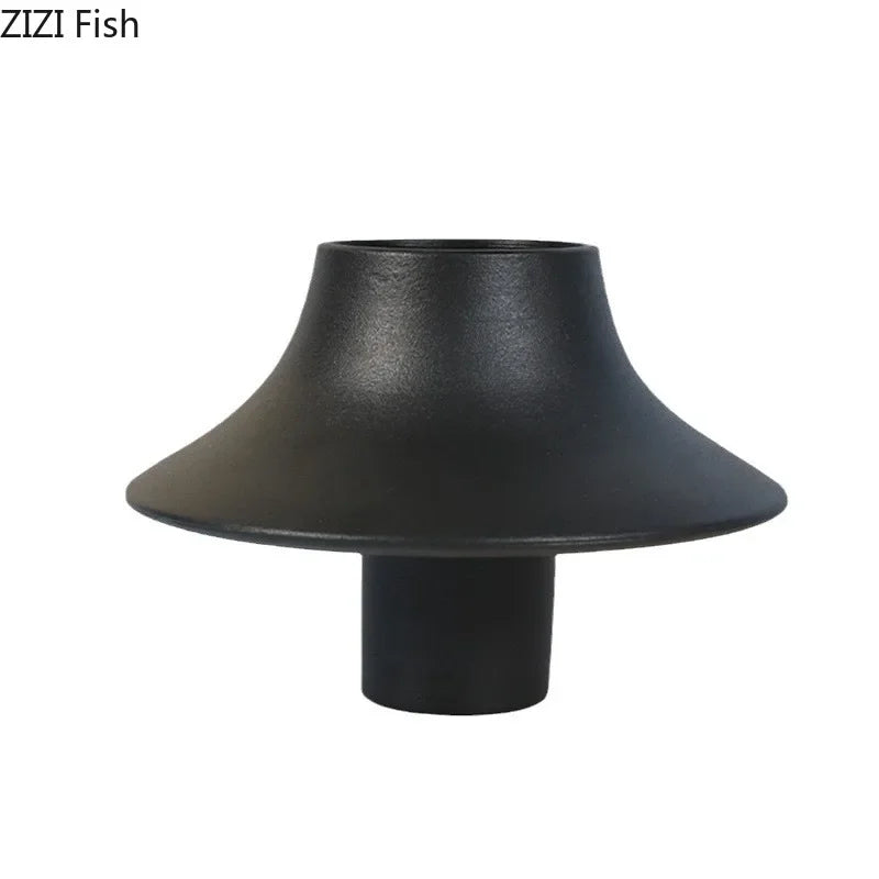 Afralia™ Ceramic Vase: Elegant Flower Arrangement for Desktop Decor Aesthetic