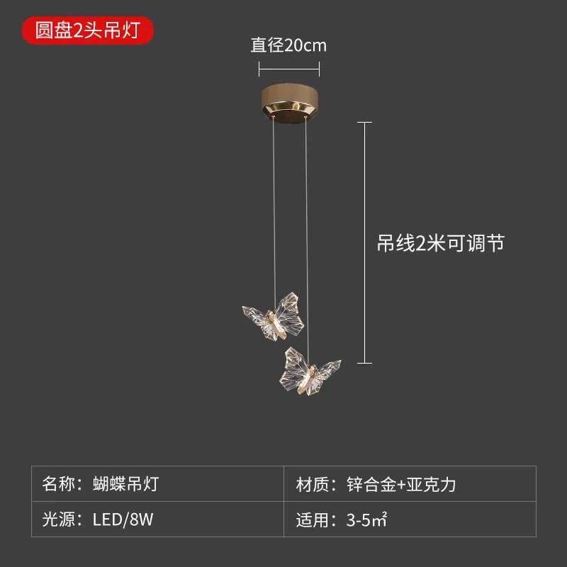Afralia™ Modern Bird-Shaped Dining Pendant Lamp for Storefront and Living Room