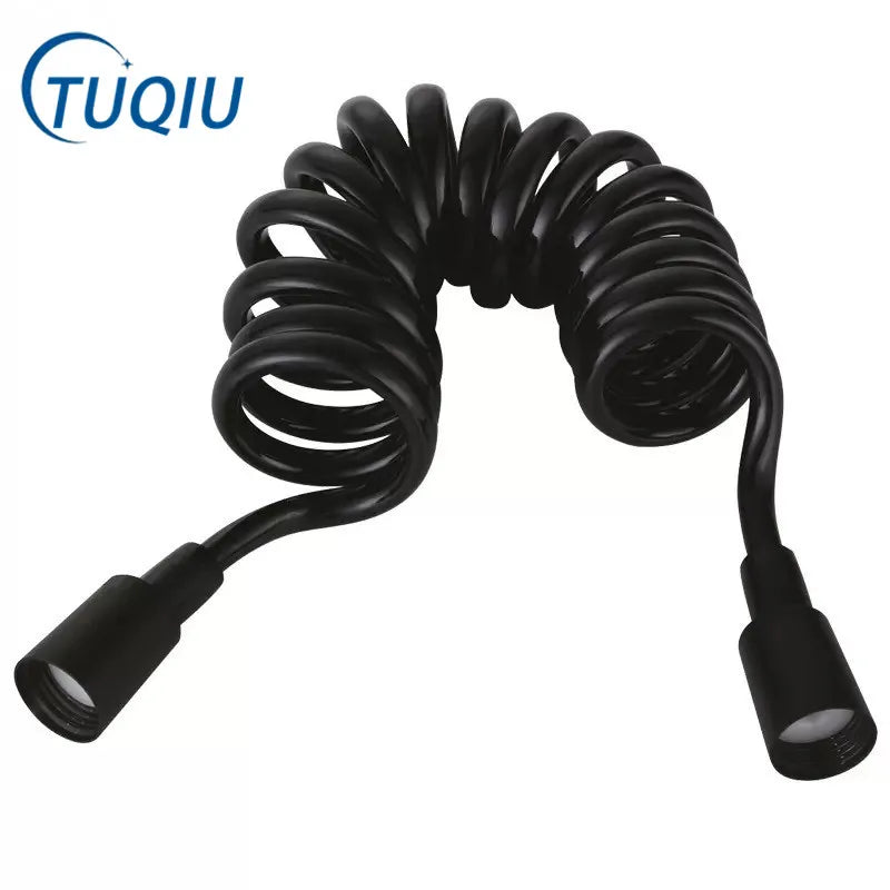 Afralia™ Flexible Spring Shower Hose for Bidet Sprayer Gun, 150cm / 200cm.