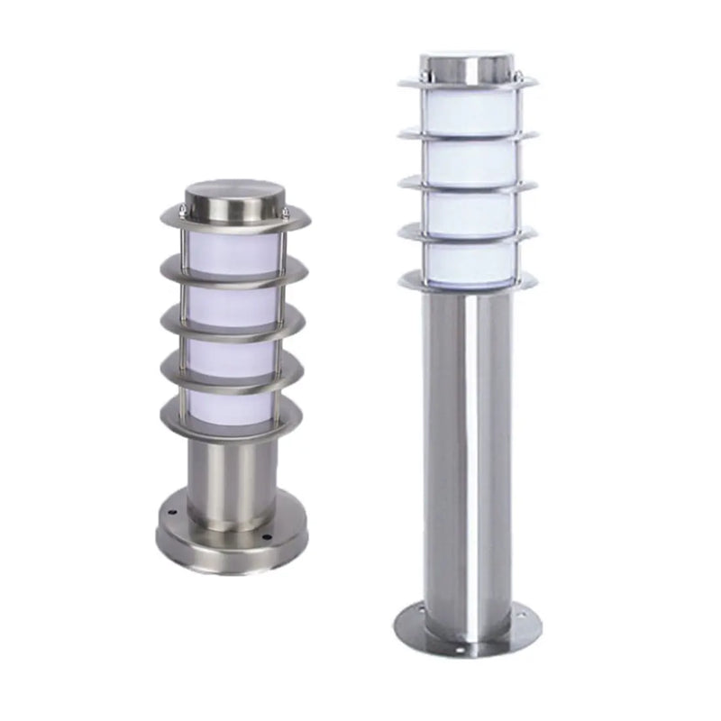 Afralia™ Stainless Steel Outdoor Waterproof Path Light with Acrylic Shade