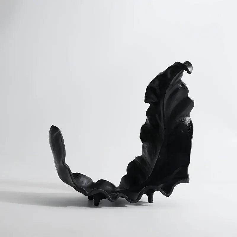 Afralia™ Leaf Tray Resin Bowl: Handcrafted Desktop Storage & Home Decor