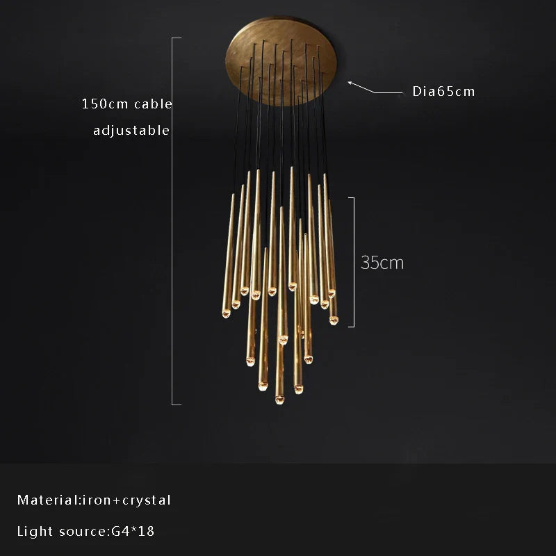 Afralia™ Modern Black Crystal Pendant Lights Dining Room Decor Fixture Luxe Design