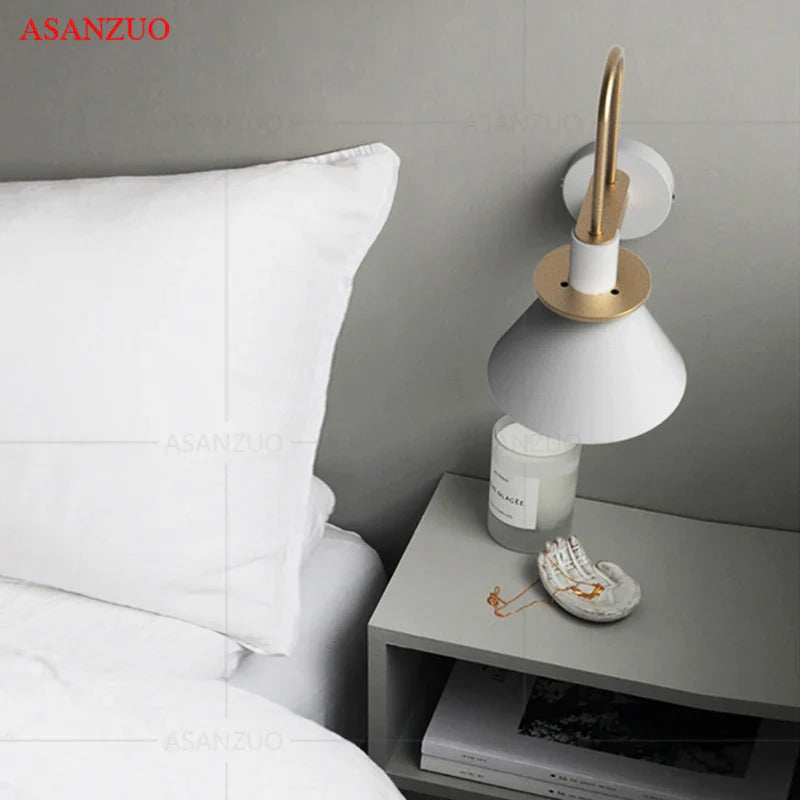 Nordic Macaron Wall Sconces by Afralia™ for Modern Home & Bedroom Decor