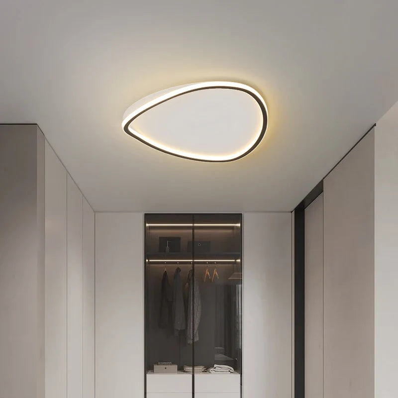 Afralia™ LED Ceiling Light Strip for Corridor, Balcony & Living Room