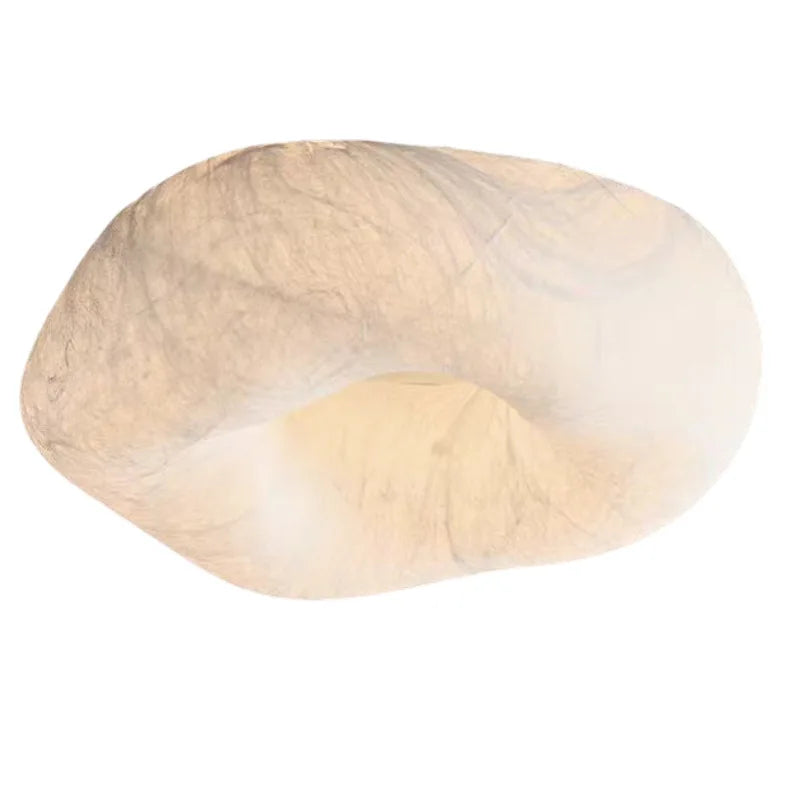 Afralia™ Silk Ceiling Lamp Dimmable Downlight for Bedroom Living Room