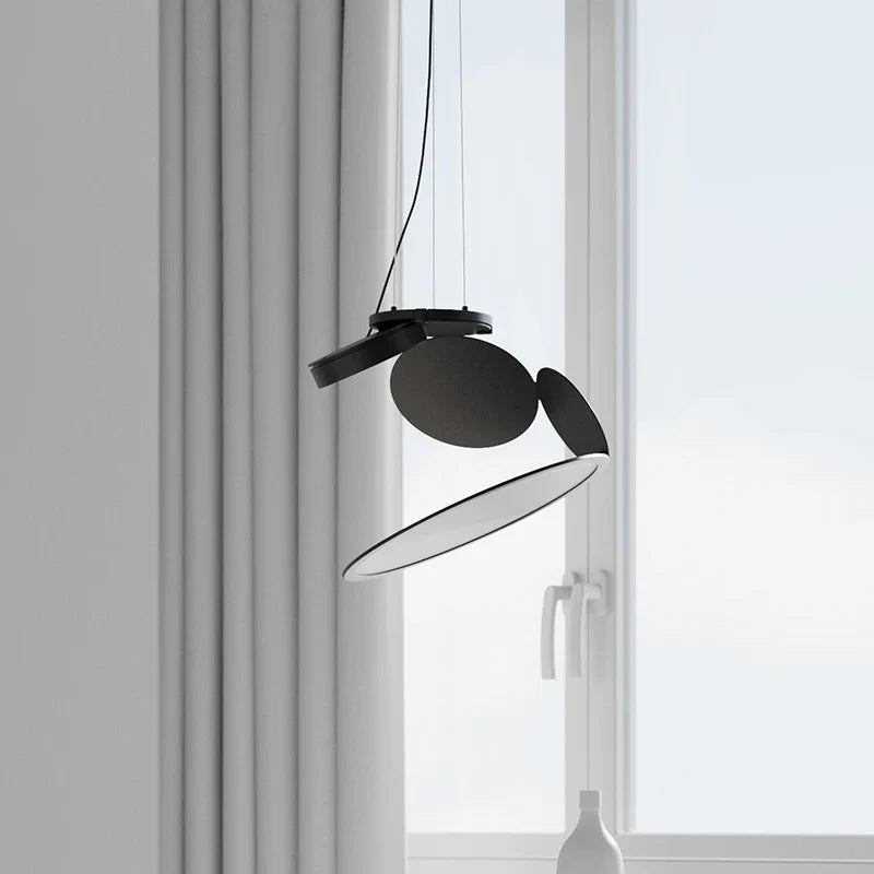 Afralia™ Round Pendant Light: Nordic Minimalist Restaurant Designer Art Bedside Lamp for Cafe Décor