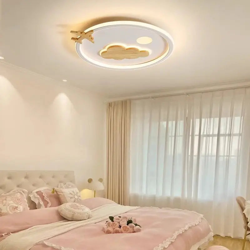 Afralia™ Cloud Lamp: Children's Bedroom Ceiling Light, Nordic Style, Modern, Romantic, Warm, Creative
