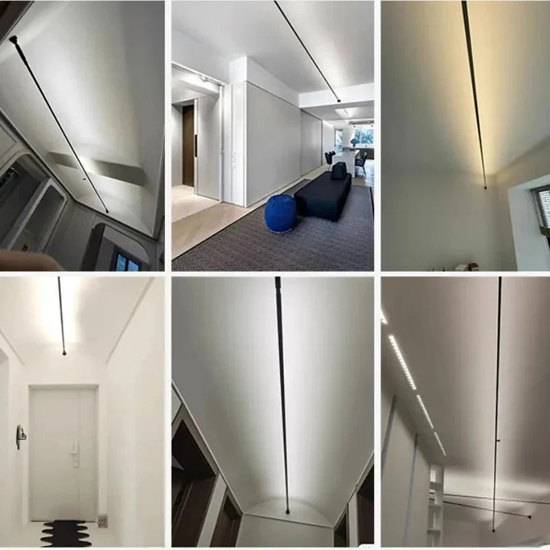 Afralia™ Skyline LED Linear Strip Light for Hotel Office Home Showroom Bedroom