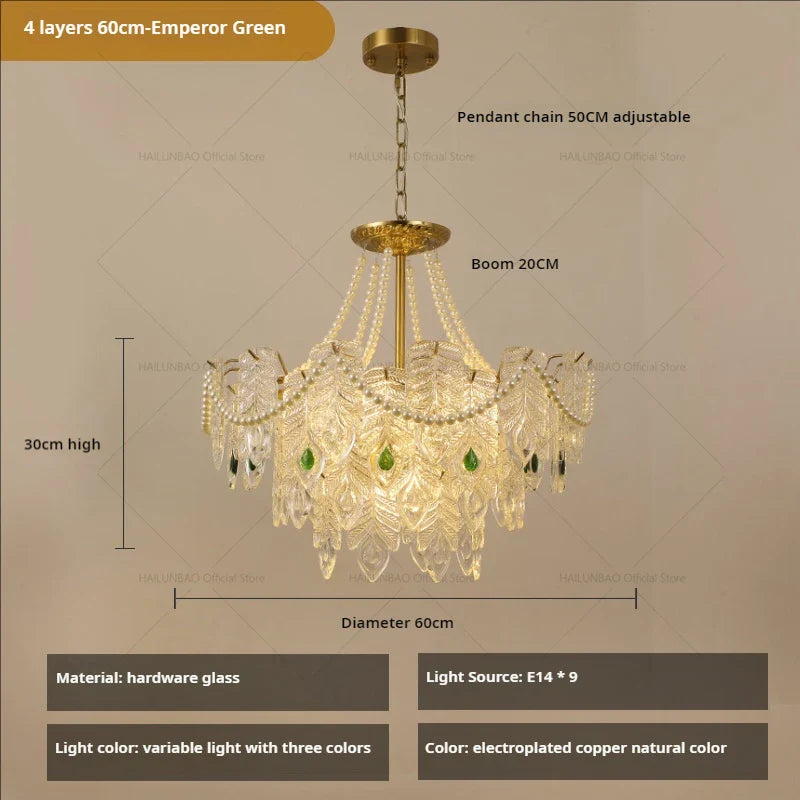 Afralia™ Crystal Chandelier Light: French Modern Luxury for Living Room, Dining Room, Bedroom