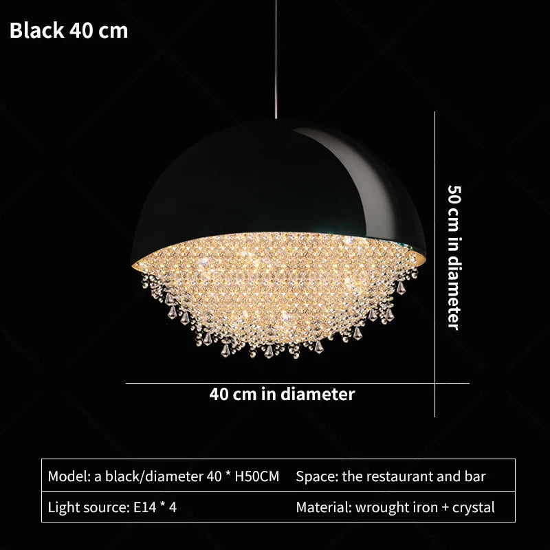 Afralia™ Crystal Chandelier: Nordic Luxury Lighting for Living Room, Bedroom, and Dining Area