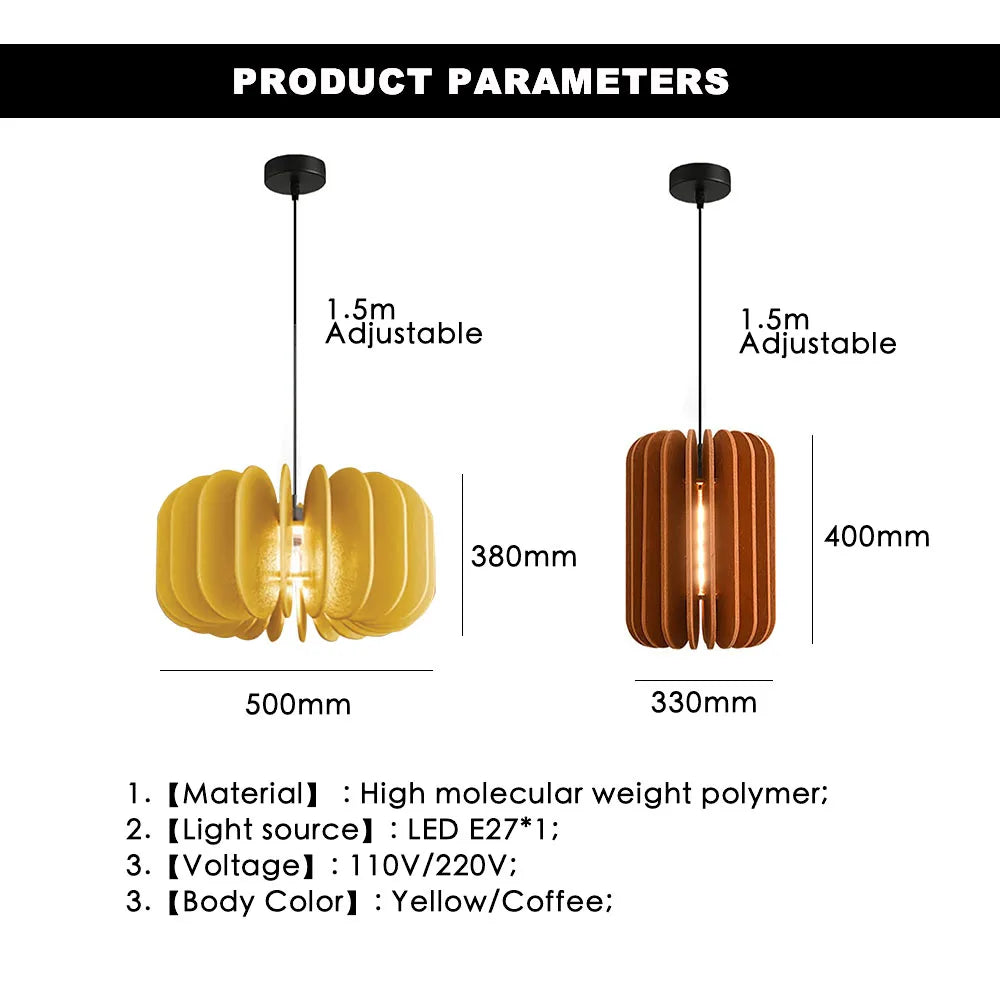 Afralia™ Nordic Chandeliers LED Pendant Lights for Home Decor & Office Lighting