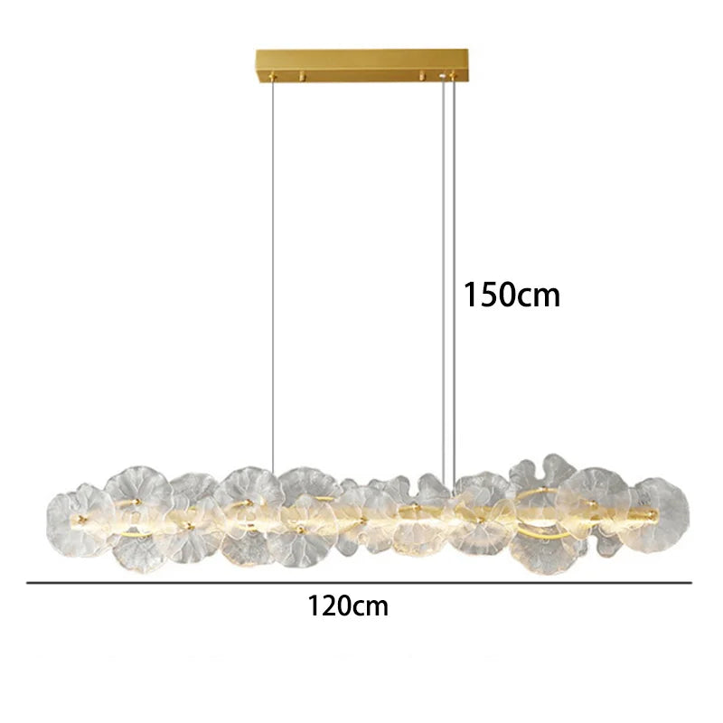 Afralia™ Kryształowy Zyrandol Skandynawska Dekoracja Sufitowa Lampara Wewnętrzna