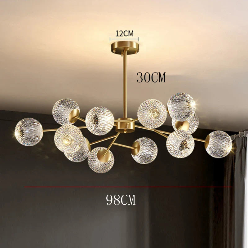 Nordic Home Decor Pendant Lamp Afralia™ Ceiling Chandelier for Living Room