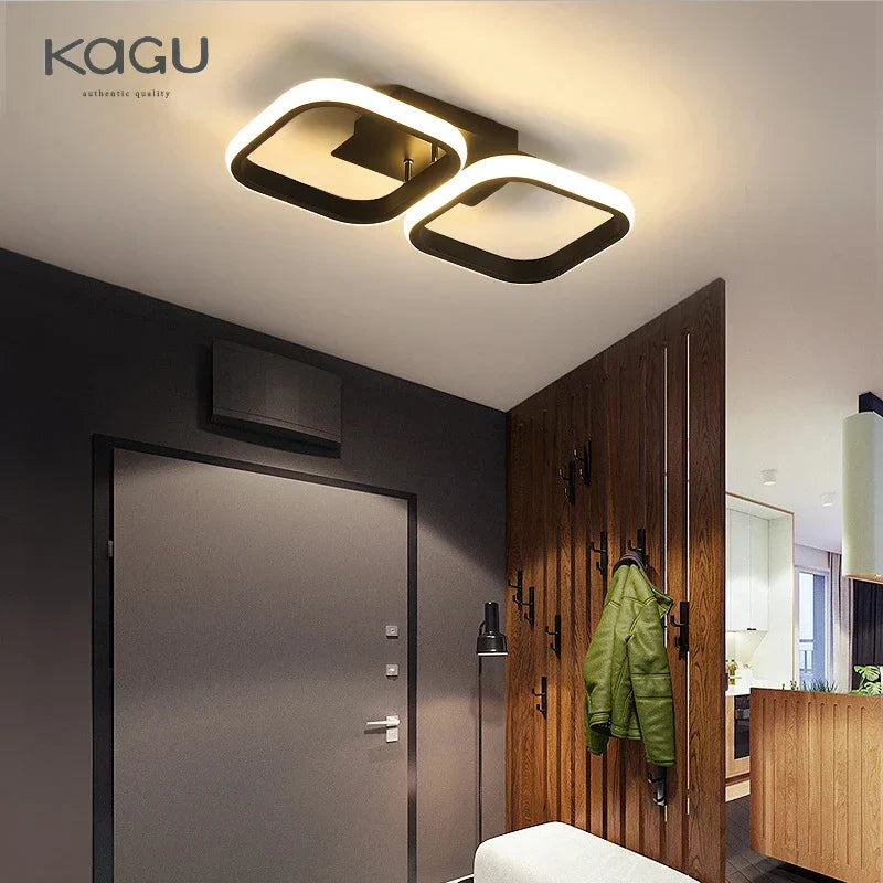 Afralia™ LED Surface Mounted Aisle Ceiling Lights for Home Lighting