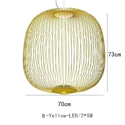 Afralia™ Industrial Birdcage Iron Table Lamp for Bar, Restaurant, Hotel - LED Lighting