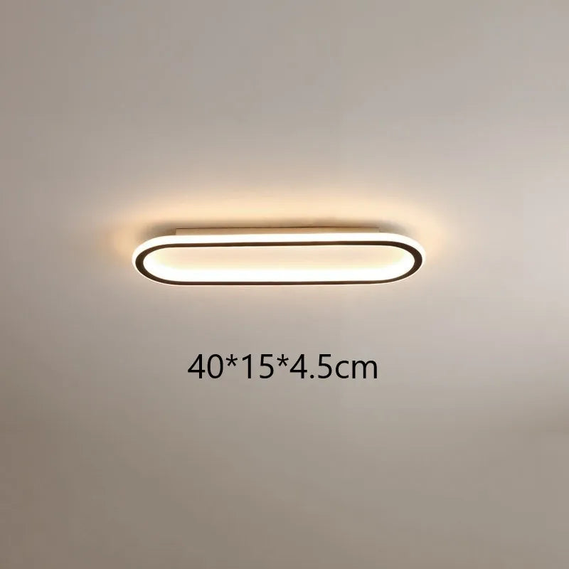 Afralia™ Modern LED Nordic Ceiling Light for Bedroom Kitchen Restaurant