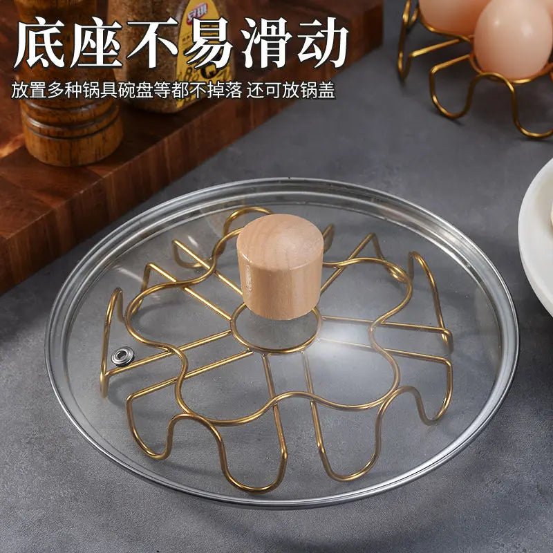 Afralia™ Stainless Steel Steaming Racks Pressure Cooker Basket for Instant Pots