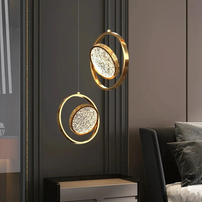 Afralia™ Luxury LED Chandelier for Villa, Staircase, Bar, Kitchen, Dining Room, Living Room