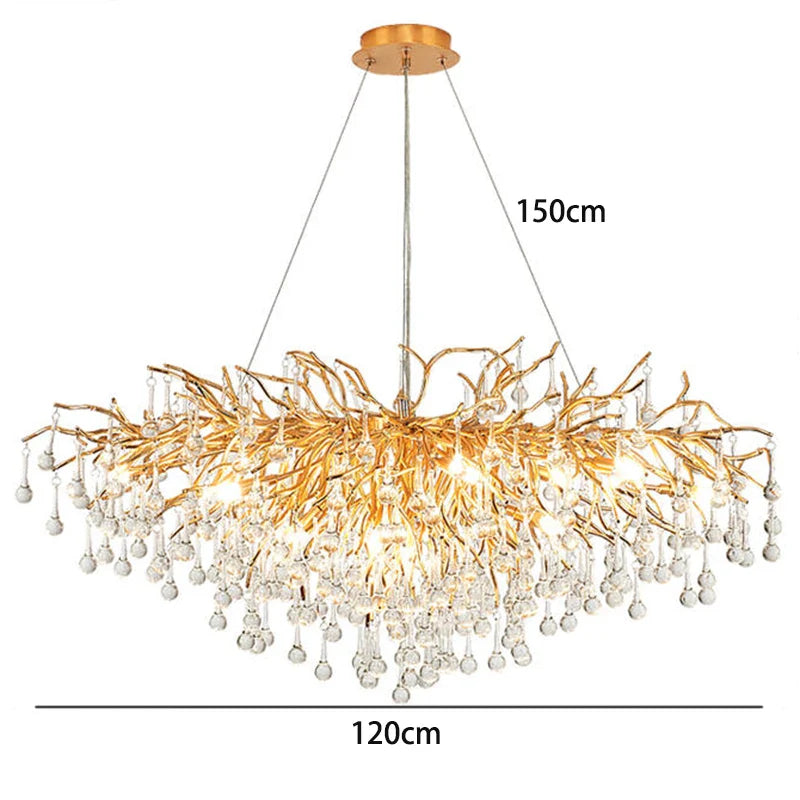 Afralia™ LED Pendant Chandeliers Modern Home Decor Indoor Lighting Living Room Dining Room