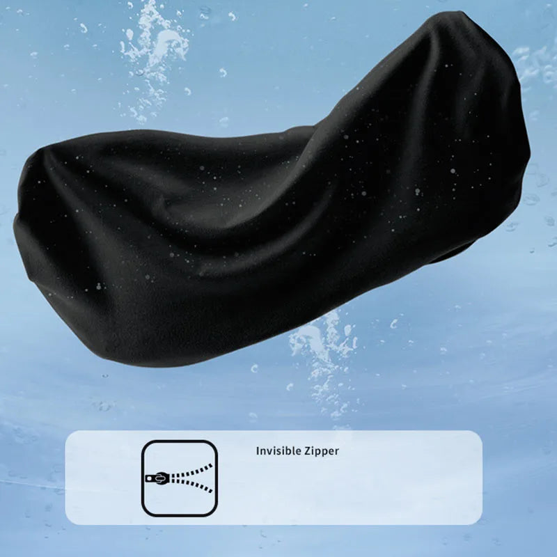 Afralia™ Lumbar Support Memory Foam Cushion for Office Chair and Car Seat