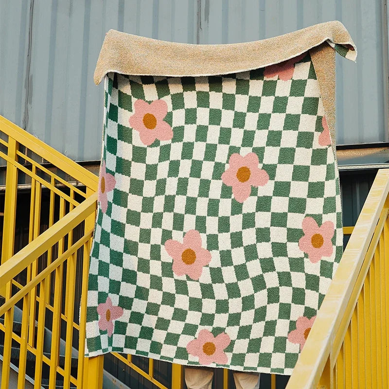 Afralia™ Knitted Blanket Throws 130x160cm