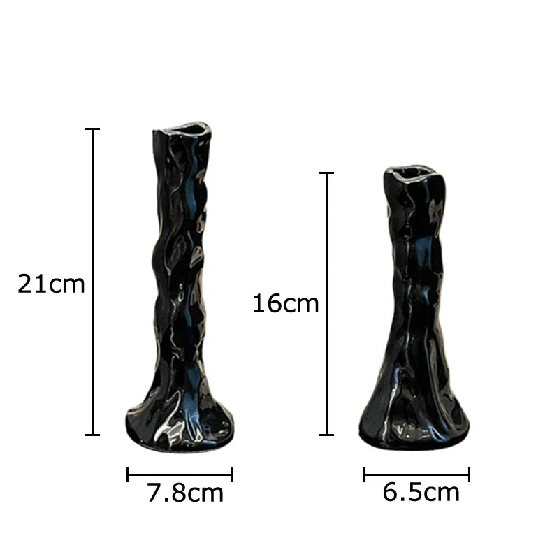 Afralia™ Romantic Candlestick Holder Desk Decoration Aroma Diffuser Home Container