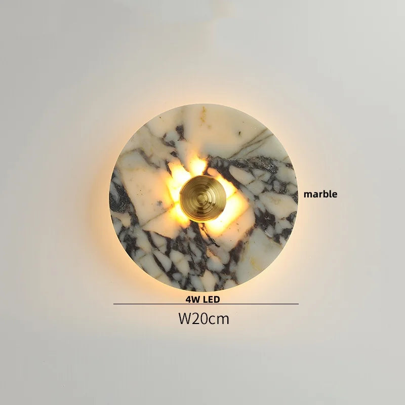 Afralia™ Vintage LED Glass Ball Wall Sconce for Bedroom and Bathroom