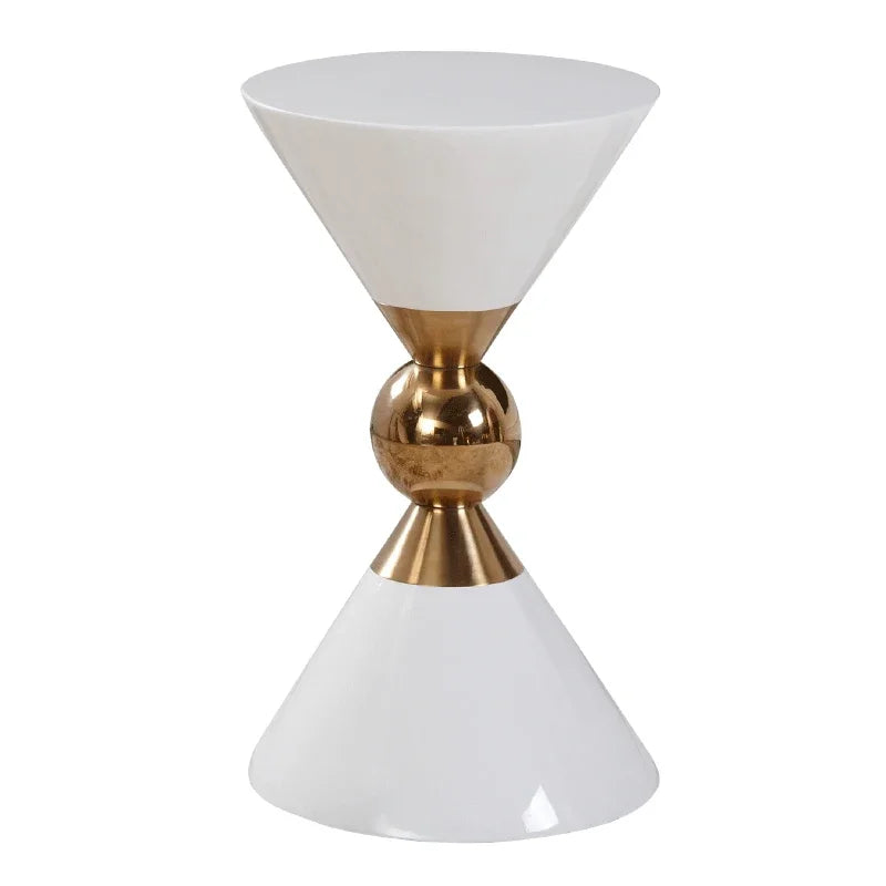 Afralia™ Nordic Modern Round Coffee Table Simple Creative Fashion Luxury Living Room Corner Tables