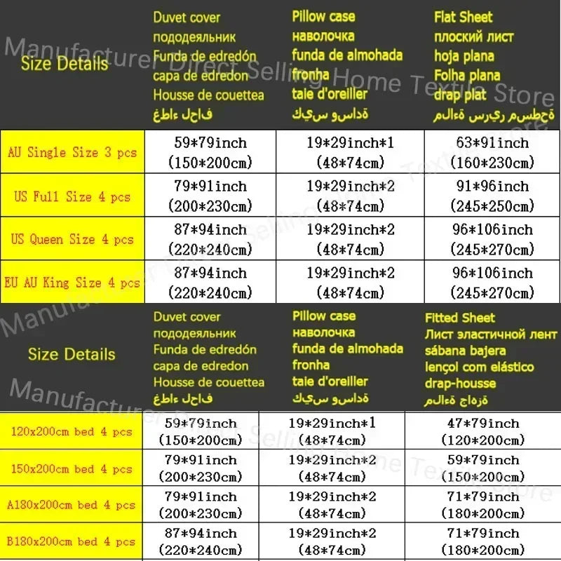 Afralia™ Cotton Queen Bedding Set: Duvet Cover, Sheets, Quilt Cover, Pillow Covers -Soft & Comfortable