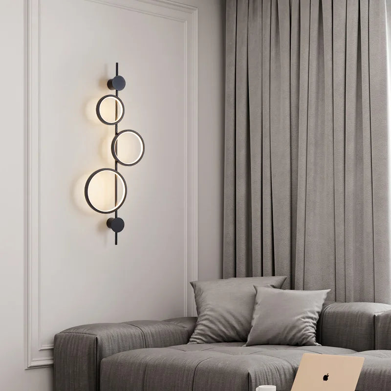 Afralia™ Modern Luxury Wall Lamp for Staircase Living Room, Hotel Corridor, Bedroom