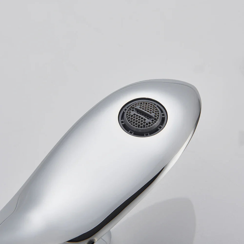 Afralia™ Brass Washbasin Faucet: Nordic Style, Light Luxury, Simple Creative Design