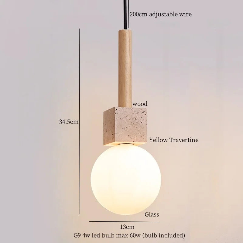 Afralia™ White Glass Ball LED Pendant Lights Nordic Modern Hanging Lamp