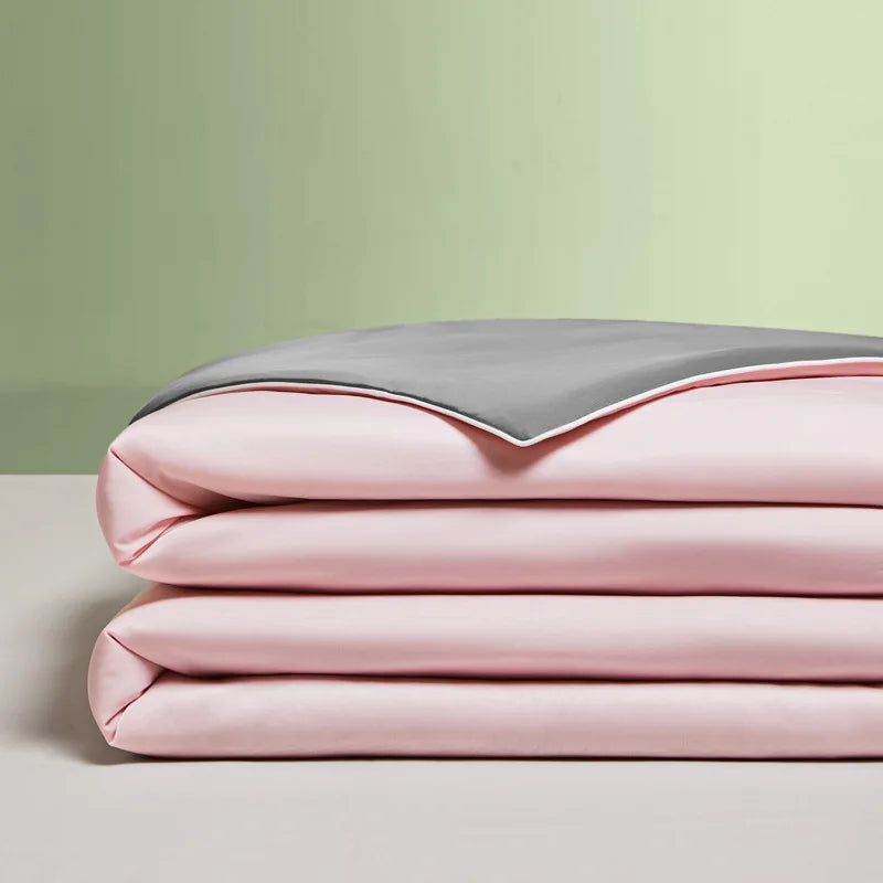 Afralia™ Summer Cool Ice Silk Quilt - Single Double Bed Thin Washable Quilt