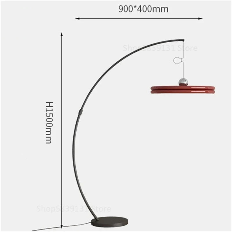 Afralia™ Nordic Minimalist Iron Art Floor Lamp for Living Room Sofa