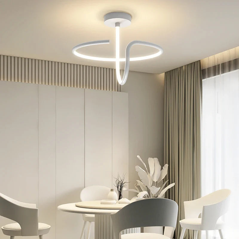 Afralia™ Modern Duplex Villa Bedroom Ceiling Light