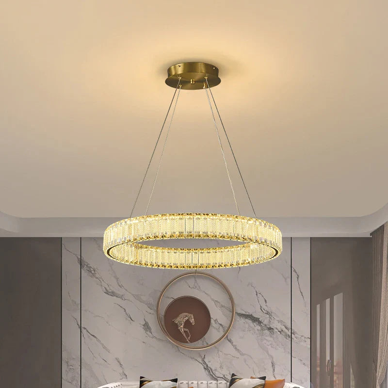 Afralia™ Crystal Chandelier Pendant Lamps for Home Decor and Modern Living Room Lighting