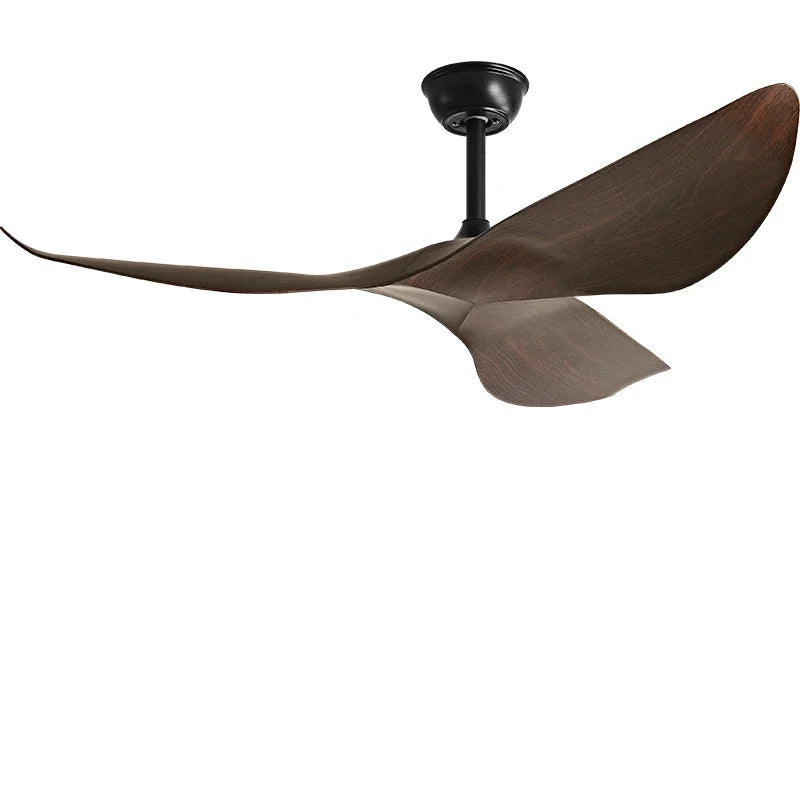 Afralia™ 52" Modern Ceiling Fan DC Remote Control Electric Fan for Home and Office