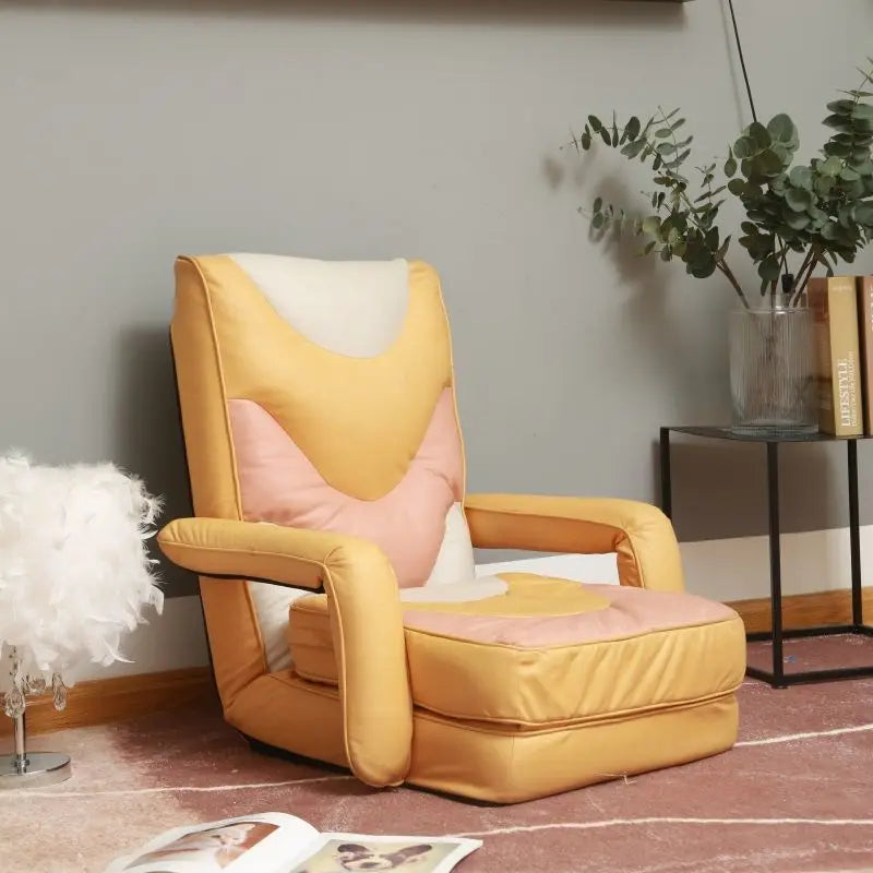 Afralia™ Modern Foldable Lounge Chair for Home and Balcony Comfort