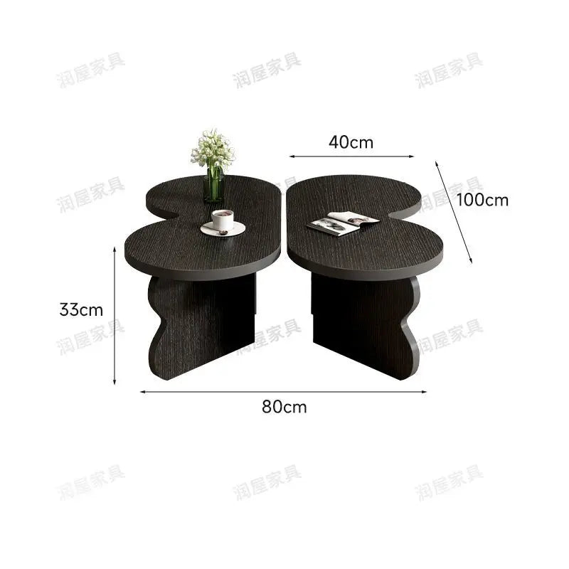 Afralia™ Minimalist Coffee Table: Nordic Design Living Room Furniture